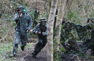 Action at Battlefield Live Pembrokeshire