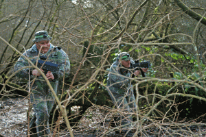 jungle terrain at Battlefield Live Pembrokeshire